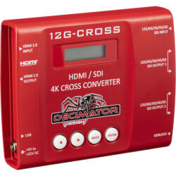 DECIMATOR 12G-CROSS, 4K HDMI/SDI Cross Converter