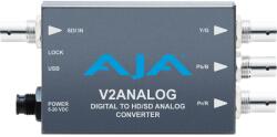 AJA V2Analog, Convertor HD/SD-SDI la analog, cu iesire component / composit