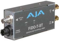 AJA FiDO-T-ST, Convertor 3G-SDI la fibra optica ST, cu 3G-SDI loop-out