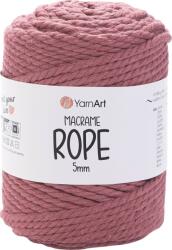 YARNART Macrame Rope 5 mm 5 mm 85 m 792 Dusty Rose Zsinór (Macrame Rope 5 mm 792)
