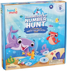 Learning Resources Hand2Mind Pörölycápás számvadászat társasjáték - Hammerhand Number Hunt (CCRS3778-LR-95658)