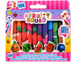 Canenco FruitySquad Illatos zsírkréták, 12 db (FS60354)