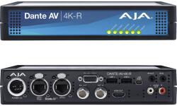 AJA DANTE-AV-4K-R, Convertor IP la 12G-SDI/HDMI, 4K