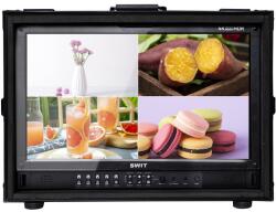 SWIT FM-215HDR, Monitor 21.5", Quad-Link 4K, 12G-SDI, HDMI, V-Mount