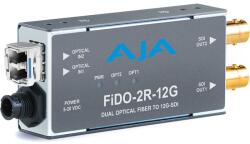 AJA FiDO-2R-12G, Convertor fibra optica LC la 2 x 12G-SDI