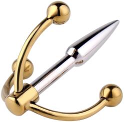 Urethralplay - horgonyos fém dilátor - 4, 5cm (ezüst) - vagyaim