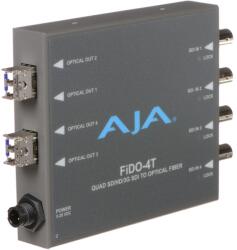 AJA FiDO-4T, Convertor 4 x 3G-SDI la fibra optica LC