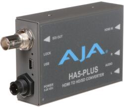 AJA HA5-Plus, Convertor HDMI la 3G-SDI, cu control audio