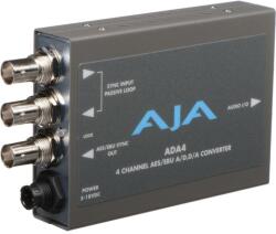 AJA ADA4, 4-Channel Bi-Directional Audio A/D & D/A Converter