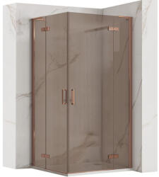 Rea Cabina dus REA Hugo Double 90x100 cupru periat (KPL-K6975)