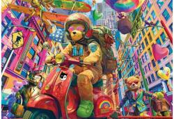 Alipson Puzzle 50156 - Teddy on the Go - 1000 db-os puzzle (50156)