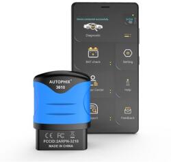 Autophix 3610 Bluetooth autórádió VW, Skoda, Audi, Seat (VAG+OBD II) alkalmazással (3610)