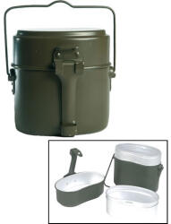 Mil-Tec BW katonai csajka készlet 3 részes, olíva színű