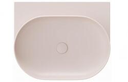 RAVAK Yard 60 kerámiamosdó Alabaster Pink, túlfolyó furat nélkül XJX0G060000 (XJX0G060000)