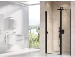 RAVAK Chrome CSD2-110 zuhanyajtó fekete+transparent 0QVDC300Z1 (0QVDC300Z1)