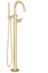 RAVAK Espirit padlón álló kádcsaptelep szettel ES 080.60GLB. RB07G, Gold Brushed X070615 (X070615)