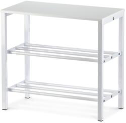 Autronic Cipősszekrény 83168-42 WT, fém, fehér, fehér