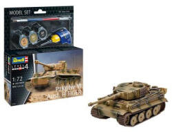 Revell PzKpfw VI Ausf. H Tiger (63262) 1: 72 makett készlet kiegészítőkkel