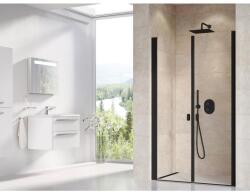 RAVAK Chrome CSDL2-120 zuhanyajtó fekete+transparent 0QVGC30LZ1 (0QVGC30LZ1)