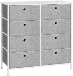 Autronic E1024 GREY komód, 80 cm, szürke