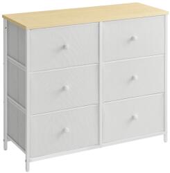 Autronic E1032 WT komód, 80 cm, fehér, L