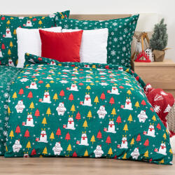 4home Polar Bear pamut ágyneműhuzat, 140 x 200 cm, 70 x 90 cm