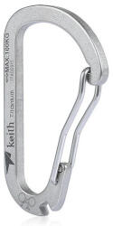 Keith Titanium Titanium Carabiner Culoare: gri (TI1152)