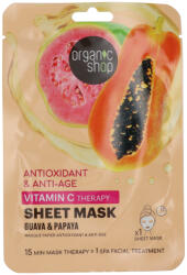 Organic Shop Anti Aging fátyolmaszk - 1 db