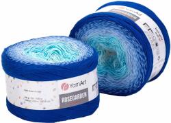 YARNART Rose Garden 318 Blue Плетива прежда (Rose Garden 318)