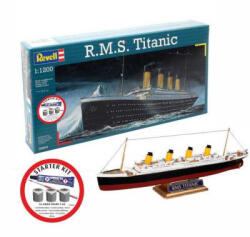 Revell - Starter Kit R. M. S. Titanic (75804) 1: 1200 makett hajó