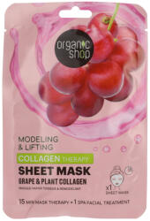 Organic Shop Collagen Therapy fátyolmaszk - 1 db