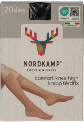Nordkamp Krepp térdfix 20 den /fekete - 1 db