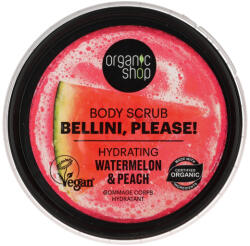 Organic Shop Bellini, please! hidratáló testradír görögdinnyével és barackkal - 250 ml