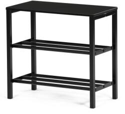 Autronic Cipősszekrény 83168-42 BK, fém, fekete, fekete