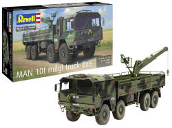 Revell - MAN 10t milgl 8x8 Truck 1: 35 (03367) makett harcjármű