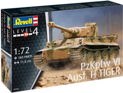 Revell PzKpfw VI Tiger Ausf. H 1: 72 makett harcjármű 1: 72 (03262)