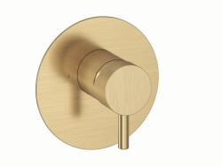 RAVAK Espirit falba szüllyesztett csaptelep, egyutas, belső egységgel ES 062.60GLB. O1, Gold Brushed X070609 (X070609)