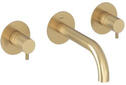 RAVAK Espirit falba süllyesztett mosdócsaptelep belső egységgel ES 019.60GLB. O1, Gold Brushed X070600 (X070600)