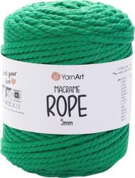 Yarn Art Macrame Rope 5 mm 85 m 759 Green Șnur (Macrame Rope 5 mm 759)
