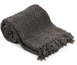 4-Home Arya takaró, sötétszürke, 150 x 200 cm, sötétszürke
