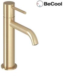 RAVAK Espirit álló mosdócsaptelep BeCool 190 mm leeresztő nélkül ES 012.61GLB, Gold Brushed X070617 (X070617)