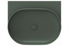 RAVAK Yard 60 kerámiamosdó Grey Green, túlfolyó furat nélkül XJX08060000 (XJX08060000)