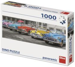 Dino Puzzle 1000 db panoráma - autótalálkozó Ajánlott 14-99 éves korig unisex [Cikkszám 53184]