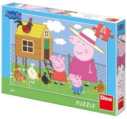 Dino Puzzle 24 db - Peppa malac Ajánlott 3-6 éves korig unisex [Cikkszám 45740]
