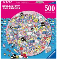 Ravensburger Körpuzzle 500 db - Hello Kitty Ajánlott 10-99 éves korig unisex [Cikkszám 75213]