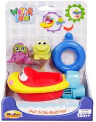 Winfat Bébi fürdőjáték kishajóval Ajánlott 1-3 éves korig unisex (57432)