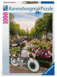 Ravensburger Puzzle 1000 db - Bicikli Amszterdamban Ajánlott 10-99 éves korig unisex [Cikkszám 10458]