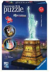 Ravensburger Szabadság-szobor 108 darabos puzzle fénnyel Ajánlott 3-6 éves korig unisex [Cikkszám 11034]