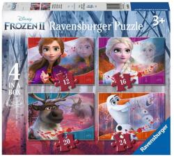 Ravensburger Puzzle 4in1 - Jégvarázs 2 Ajánlott 3-6 éves korig lányoknak [Cikkszám 69004]
