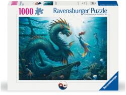 Ravensburger Puzzle 1000 db - Sárkány, sellő, teknős Ajánlott 10-99 éves korig unisex [Cikkszám 16568]